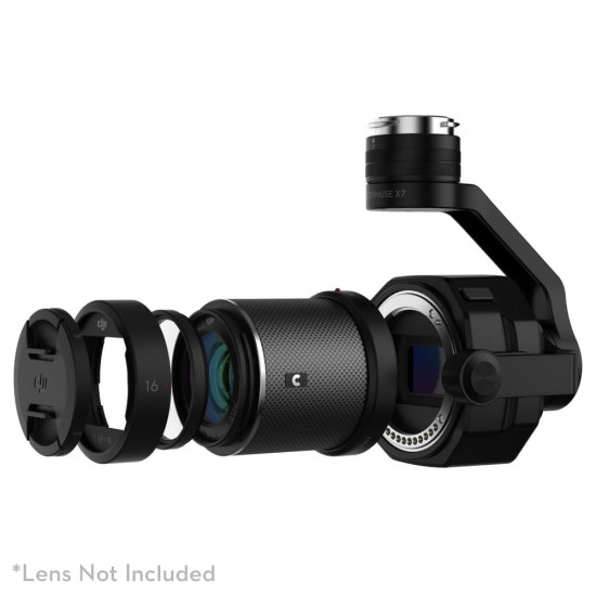 DJI Zenmuse X7 kamera brez leč 